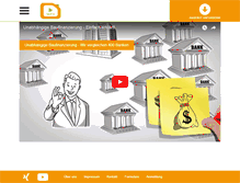 Tablet Screenshot of baufi.tv
