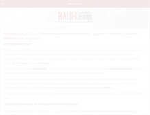 Tablet Screenshot of baufi.com